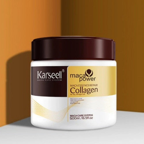 Mascarilla Capilar Karseell Maca Power Colageno – Reparación Profunda e Hidratación Intensa-Suave RD